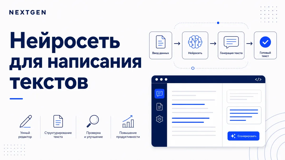Нейросеть для написания текстов: какая под какой текст и как получить живой результат