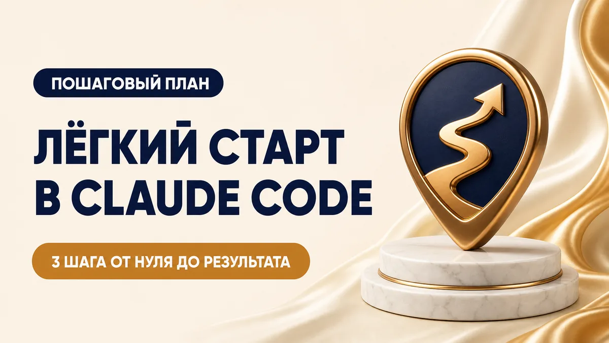 Пошаговый план: лёгкий старт в Claude Code