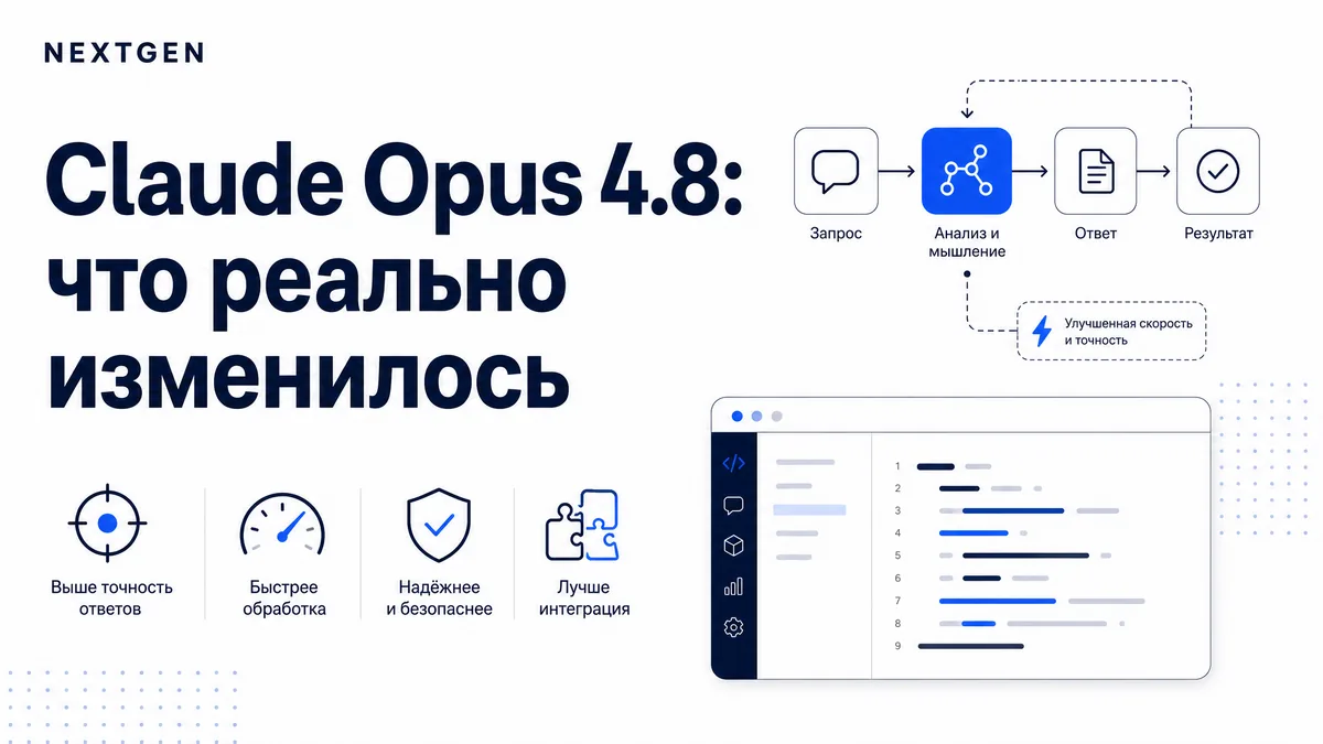Claude Opus 4.8: что реально изменилось и стоит ли переходить