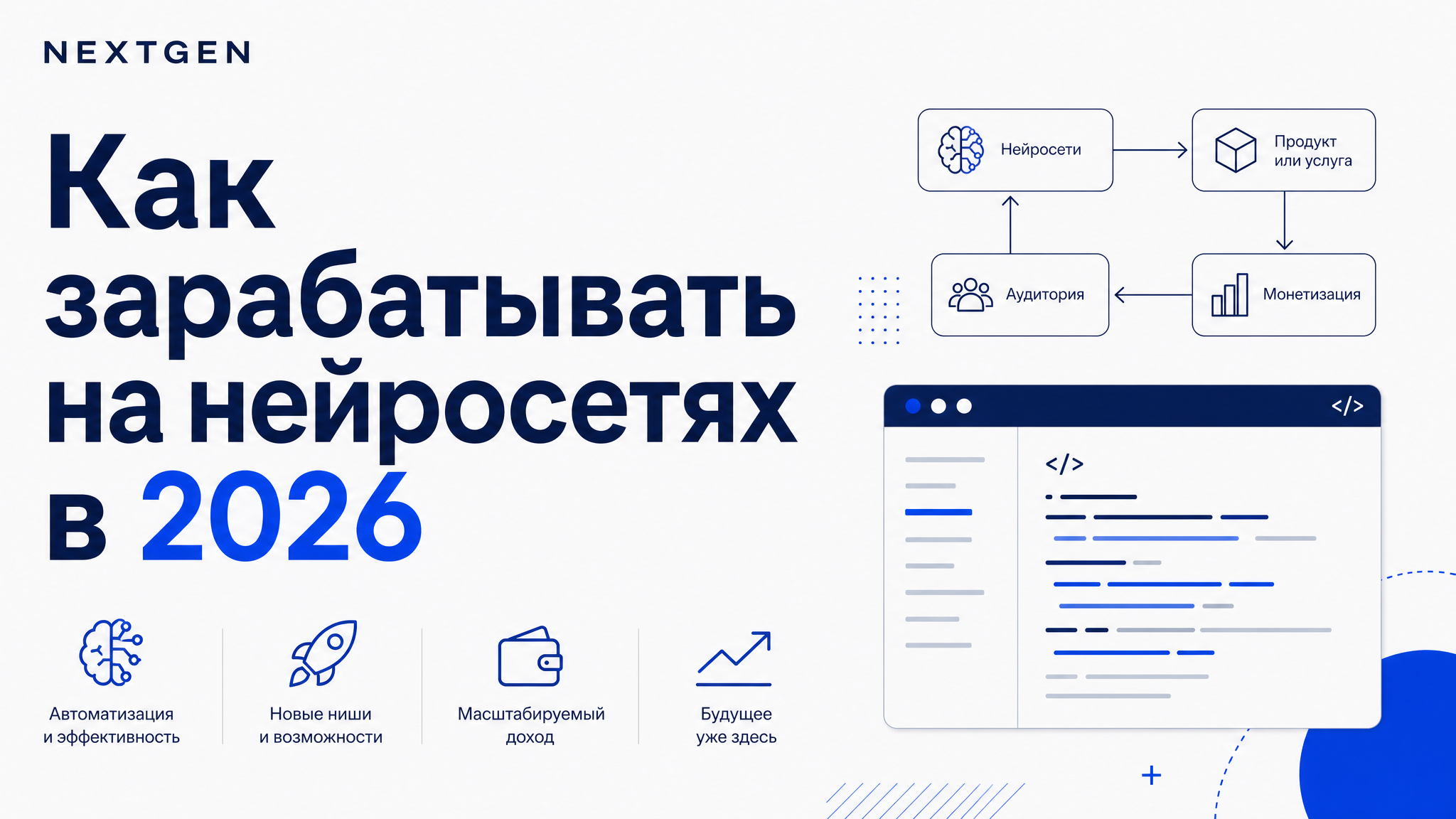 Как зарабатывать на нейросетях в 2026: где потолок, а где реальные деньги