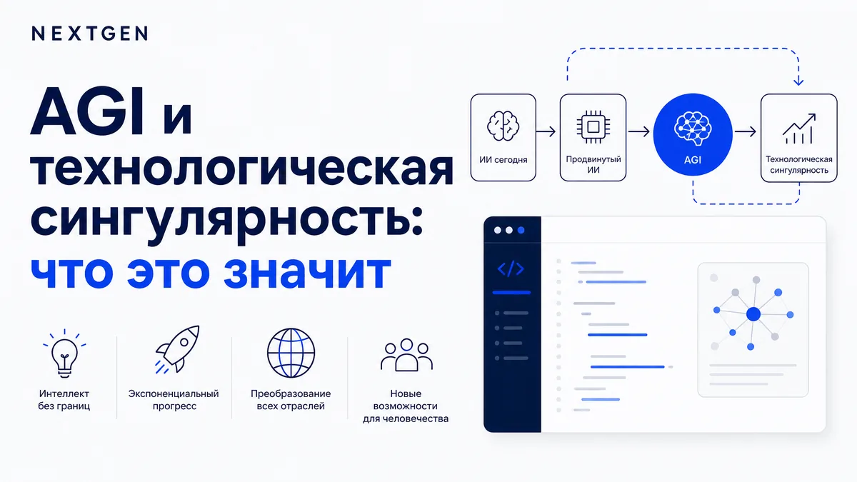 AGI и технологическая сингулярность: что это и к чему может привести