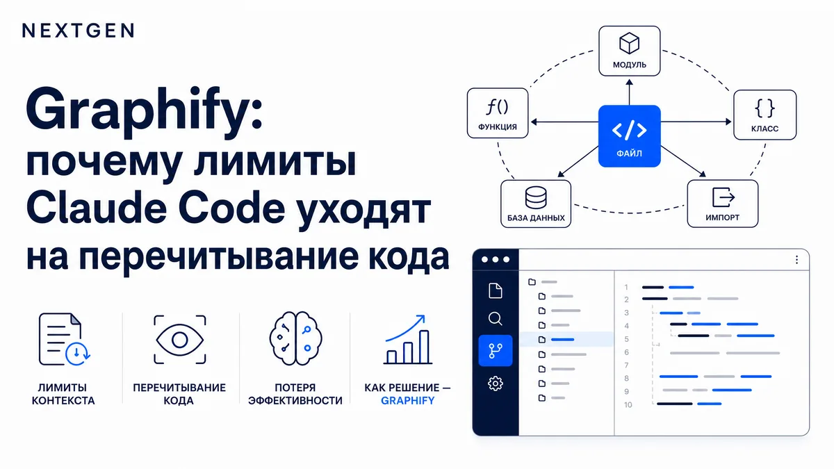 Graphify: почему лимиты Claude Code уходят на перечитывание кода